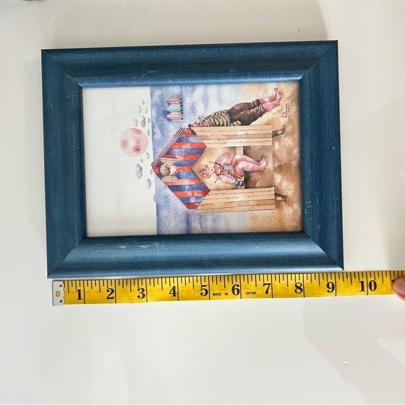 Griff and Graff reproduction wood framed picture sign Ch. Thouzeau - Picture 8 of 9
